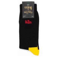 Носки Happy Socks, размер 36-40, черный, желтый