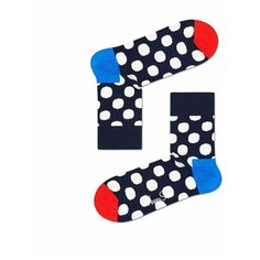 Носки Happy Socks, 2 уп., размер 29, синий, мультиколор