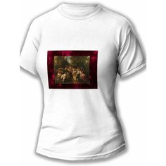 Футболка размер L, белый