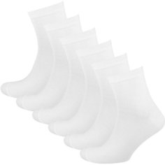 Носки STATUS, 6 пар, размер 23-25, белый