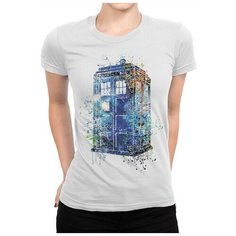 Футболка DS Apparel, размер 2XL, белый