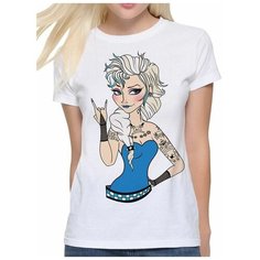 Футболка Design Heroes, размер 2XL, белый