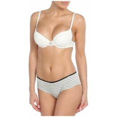 Трусы Pretty Polly, 3 шт., размер M, черный, серый, мультиколор