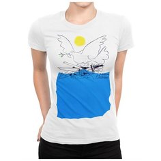 Футболка Design Heroes, размер 2XL, белый