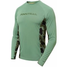 Лонгслив Finntrail, размер XS, зеленый