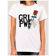 Футболка Design Heroes, размер 2XL, белый