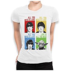 Футболка DreamShirts Studio, размер 2XL, белый