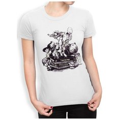 Футболка Design Heroes, размер 2XL, белый
