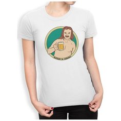 Футболка Design Heroes, размер 2XL, белый