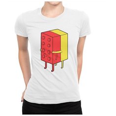 Футболка DreamShirts Studio, размер 2XL, белый