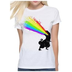 Футболка DS Apparel, размер 2XL, белый