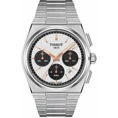 Наручные часы TISSOT PRX, золотой, серебряный