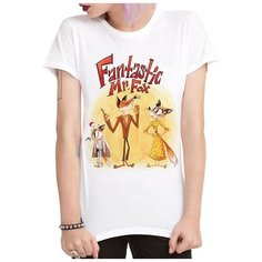 Футболка DS Apparel, размер 2XL, белый