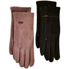 Перчатки Sunshine, размер 6-8, фиолетовый, черный