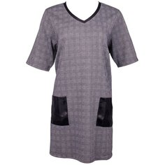 Платье ZHENZI, размер L, серый