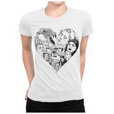 Футболка Design Heroes, размер 2XL, белый