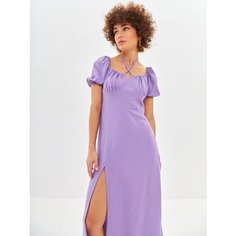 Платье MOLECULA, размер 50, фиолетовый