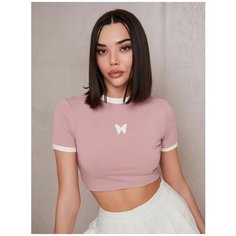 Футболка FEELZ, размер XS, розовый