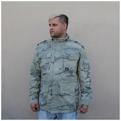 Куртка Vintage Industries, размер 2XL (54), зеленый, серый