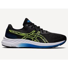 Кроссовки ASICS, размер RU 41 UK 8 US 9, черный