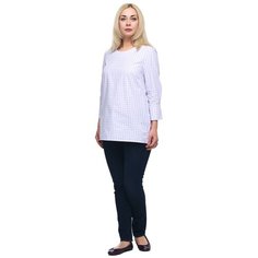 Блуза Olsi, размер 52, фиолетовый