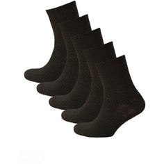 Носки STATUS, 5 пар, размер 23-25, коричневый