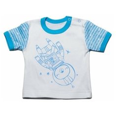 Футболка Pinito, размер 24, голубой