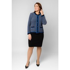 Пиджак Текстильная Мануфактура, размер 48, синий