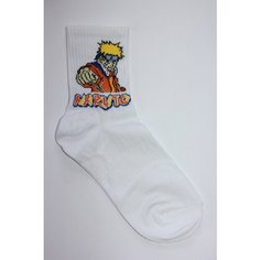 Носки Frida, размер 36-43, белый, коралловый