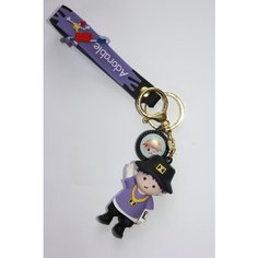 Брелок Frida, Chevrolet, бордовый, голубой