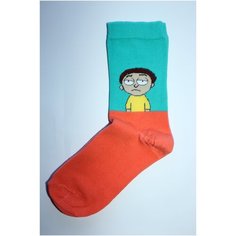 Носки Frida, размер 35-43, мультиколор, оранжевый