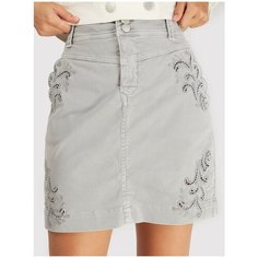 Юбка elise garreau, размер M, серый