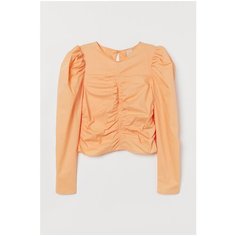 Блуза H&M, размер 6, оранжевый