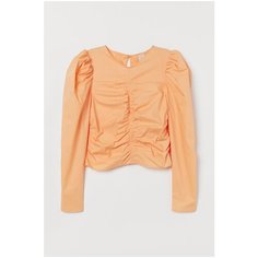 Блуза H&M, размер 6, оранжевый