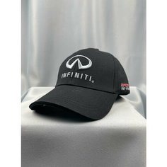 Бейсболка INFINITI авто кепка Инфинити бейсболка, размер one size, черный