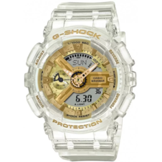 Наручные часы CASIO G-Shock, золотой, белый
