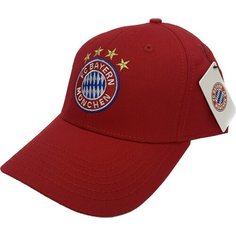Бейсболка FC Bayern Munchen Бейсболка фк Бавария кепка, размер one size, красный