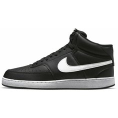 Кеды NIKE, размер 10.5 US, белый, черный