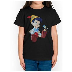 Футболка DreamShirts Studio, размер 11-12 лет, черный