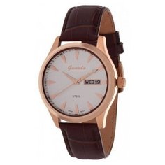 Наручные часы Guardo, золотой, коричневый