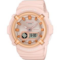 Наручные часы CASIO Baby-G BGA-280SW-4A, бежевый, розовый