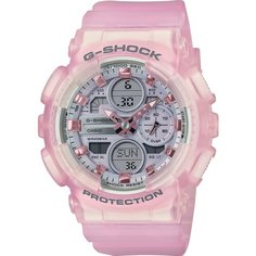 Наручные часы CASIO G-Shock GMA-S140NP-4A, серый, розовый