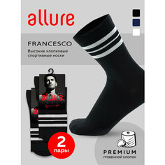 Носки Pierre Cardin, 2 пары, размер 3 (39-41), черный