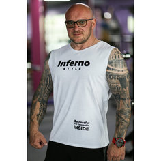 Майка Inferno Style, размер M, белый