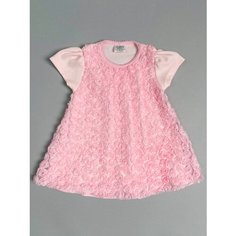 Платье Clariss, размер 20 (62-68), розовый