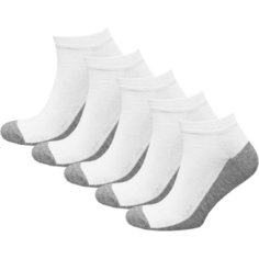Носки STATUS, 5 пар, размер 25, белый, серый