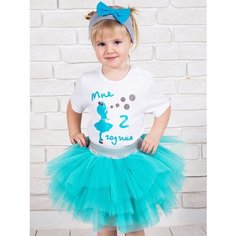 Футболка Валерия Мура, размер 92-98, белый