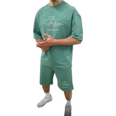 Спортивный костюм , размер 54 , зеленый
