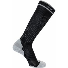 Носки Salomon Coolpression, размер S, черный, серый