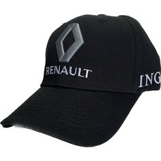 Бейсболка Renault Бейсболка мужская РЕНО кепка RENAULT, размер 55-58, черный